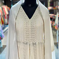 WESTERN FUSION HEAVY WORK ANARKALI SET