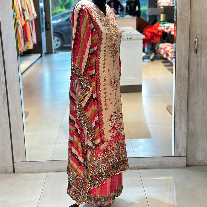 PURE CREPE KAFTAN SET - 42
