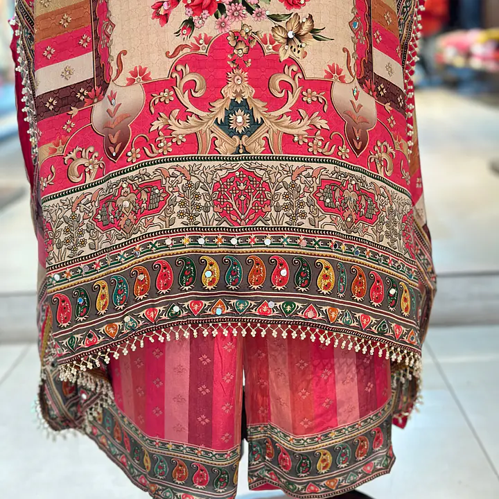 PURE CREPE KAFTAN SET - 44