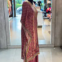 PURE CREPE KAFTAN SET