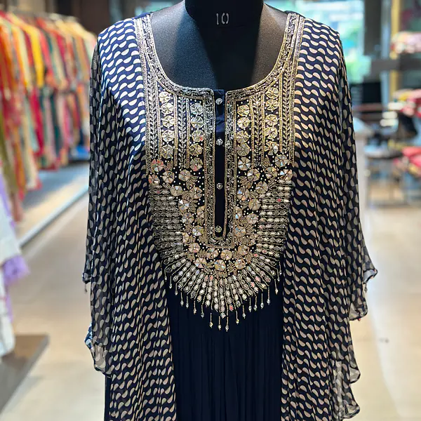 INDO-FUSION KAFTAN GOWN - 42