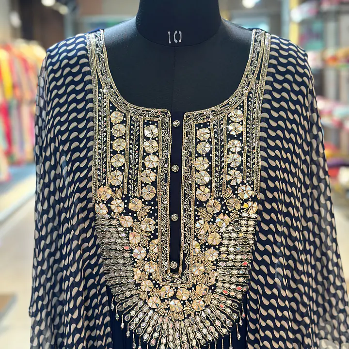 INDO-FUSION KAFTAN GOWN - 44