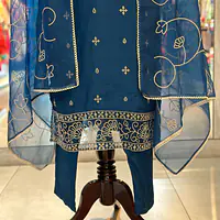 THREE PIECE STRAIGHT SUIT SET - 42