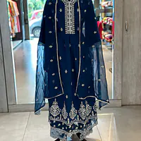 THERE PEICE ANARKALI SUIT SET - 38