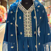 THERE PEICE ANARKALI SUIT SET - 40