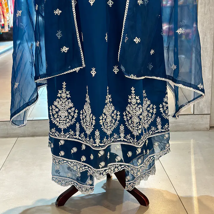 THERE PEICE ANARKALI SUIT SET - 44