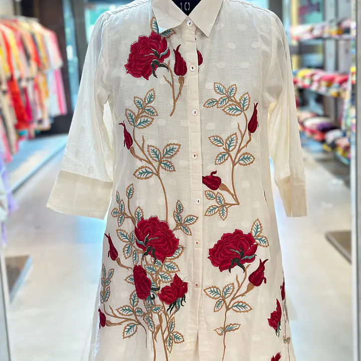 EMBROIDERED CO-ORD SET - 40