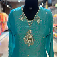 PURE TISSUE HANDWORK SUIT SET