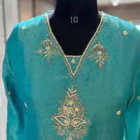 PURE TISSUE HANDWORK SUIT SET