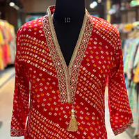 THREE PIECE BHANDEJ SUIT SET - 42