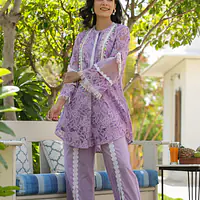 CROCHET PAKISTHANI CO-ORD SET - 40