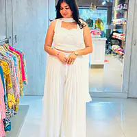 INDO-WESTERN PLAZO SET - 38
