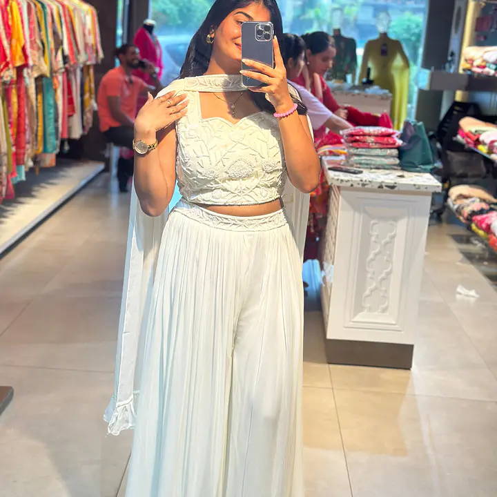 INDO-WESTERN PLAZO SET - 42