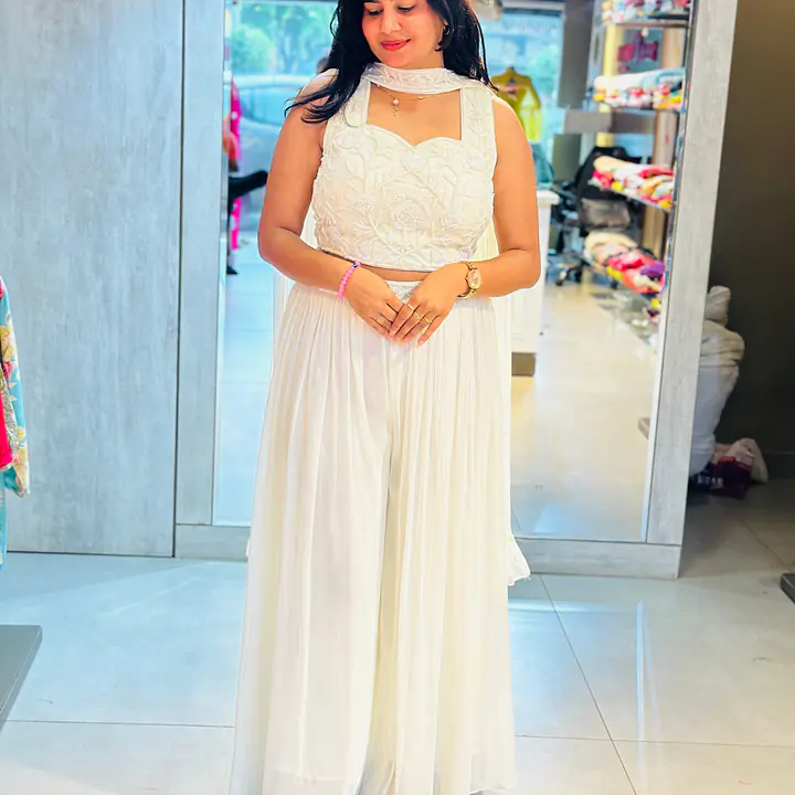 INDO-WESTERN PLAZO SET