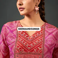 PURE BHANDEJ HANDWORK SUIT - 38
