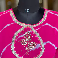 LAHRIYA ANARKALI GOWN - 38 - Dark multicolour Anarkali