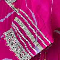 LAHRIYA ANARKALI GOWN - 40 - Dark multicolour Anarkali