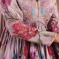 Western Fusion Handwork Lehenga
