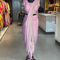 DRAPING WITH JACKET SET