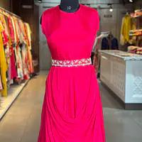 BHANDEJ JACKET INDOWESTERN SET - Rani - 46