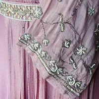 INDO-FUSION GOWN SET - Grey - 40