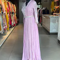 INDO-FUSION GOWN SET - Grey - 42