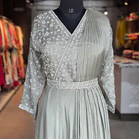 INDO-FUSION GOWN SET - Lavender - 44