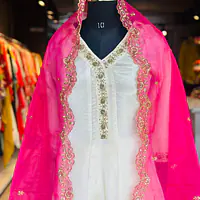 ANARKALI IN PURE ZARI TISSUE - 38