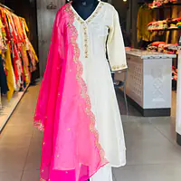 ANARKALI IN PURE ZARI TISSUE - 44