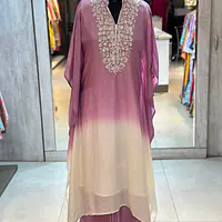 KAFTAN IN HANDWORK - Baby pink - 42