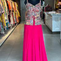 INDO-FUSION PLAZO SET