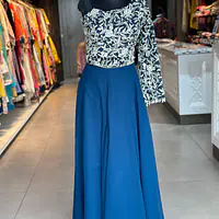 INDO-FUSION ONE SHOULDER SET - Rani - 40
