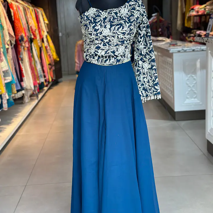 INDO-FUSION ONE SHOULDER SET - Rani - 40