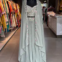 INDO-FUSION WITH SLIT SKIRT - Lavender - 42