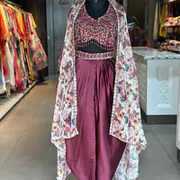 INDO-FUSION WITH DHOTI OR SHURG