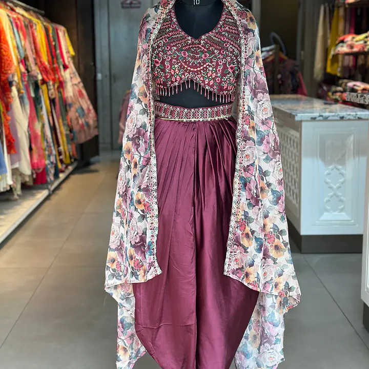 INDO-FUSION WITH DHOTI OR SHURG
