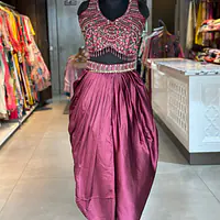 INDO-FUSION WITH DHOTI OR SHURG