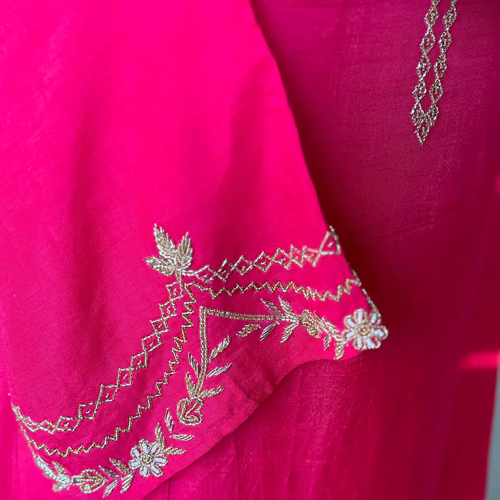 ANARKALI SUIT WITH HANDWORK - 40