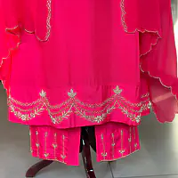ANARKALI SUIT WITH HANDWORK - 46