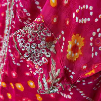 BHANDEJ GOWN WITH SHURG
