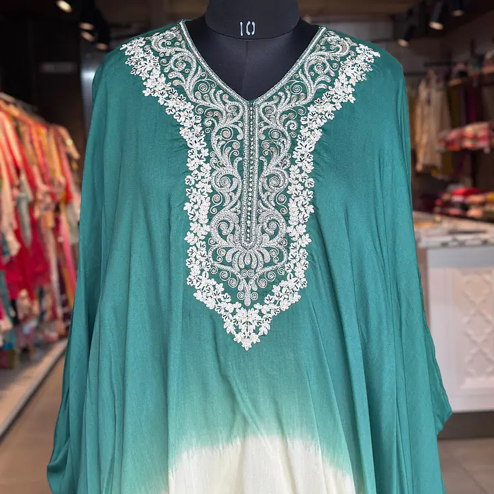 KAFTAN IN PEARL WORK - 36