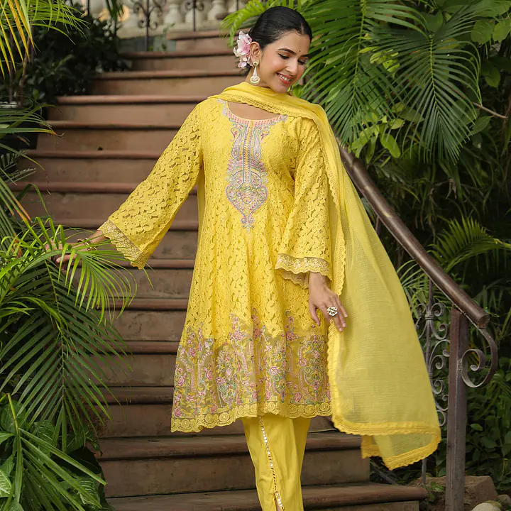 ANARKALI WITH EMBROIDERY - 44