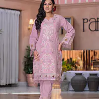 PAKISTANI STYLE STRAIGHT SUIT - 40