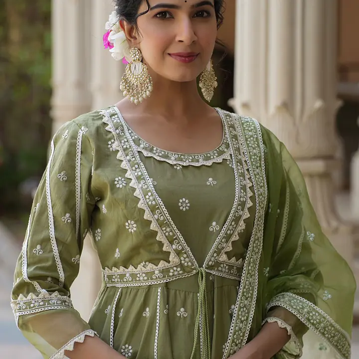 ANARKALI WITH INDO-FUSION - 38