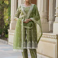 ANARKALI WITH INDO-FUSION - 42