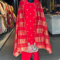 ZARDOSI HANDWORK SUIT SET - 40