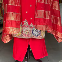 ZARDOSI HANDWORK SUIT SET
