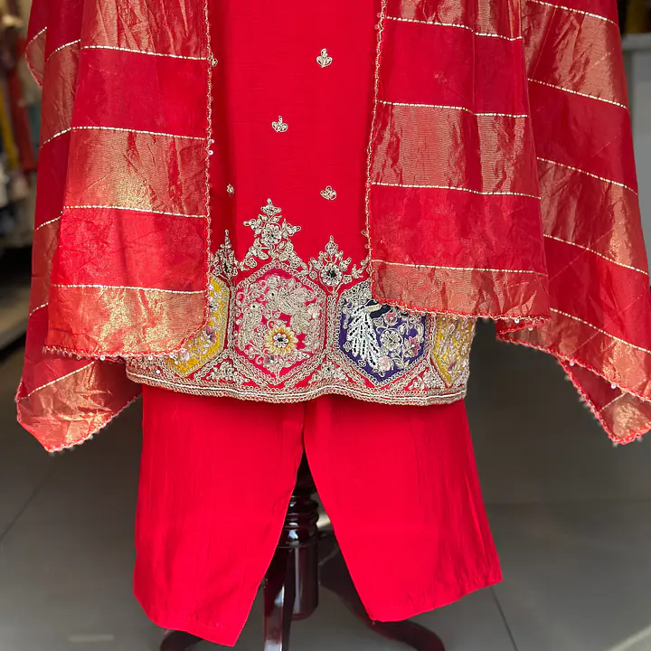 ZARDOSI HANDWORK SUIT SET