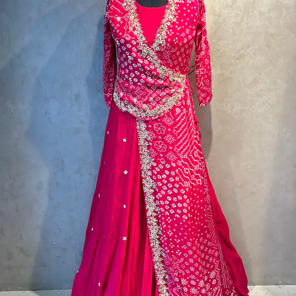 Bhandej Indo-Fusion Gown - 38