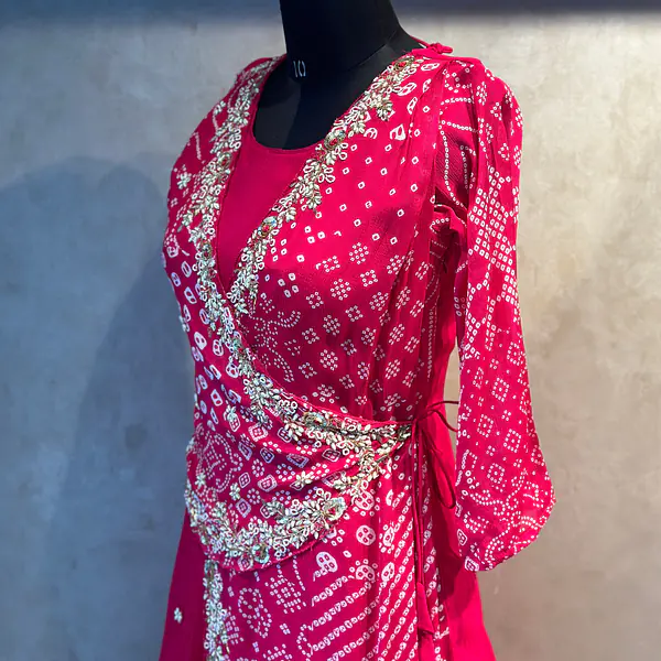 Bhandej Indo-Fusion Gown - 40